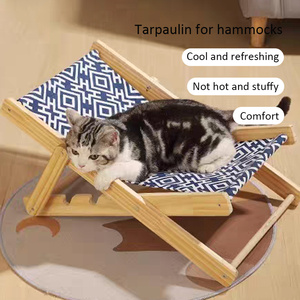 Giá tốt nhất hiện đại phong cách rắn GỖ GẤP Ghế giải trí cắm trại vải ghế nhà máy bán buôn rắn gỗ vải phòng chờ ghế - Product Image 1