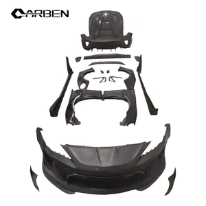Kit de Carrocería Estilo Robot en Fibra de Carbono, Parachoques Delanteros y Traseros, Faldones Laterales y Kit de Conversión Widebody para Toyota <span class=keywords><strong>86</strong></span> - Product Image 1