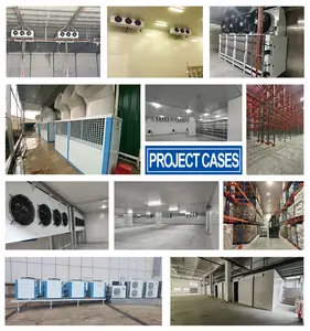 New Automatic Storage Refrigeration Compressor Unit Cold Room Equipment Freezing Cold Storage Room For Restaurant Use