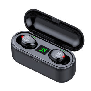TWS 5,0 inalámbrico Bluetooth auriculares con contacto botón grande y la capacidad de la caja de carga - Product Image 1