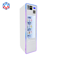 Distributeur automatique de nourriture et de collations sur pied, grande capacité, avec écran LCD et clavier en acier inoxydable