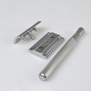 Eco Friendly Waste Free and Reusable Metal Safety Shaving <strong>Razor</strong> Fits All <strong>Double</strong> <strong>Edged</strong> <strong>Razor</strong> Blades Metal <strong>Razor</strong> Safety - Product Image 5