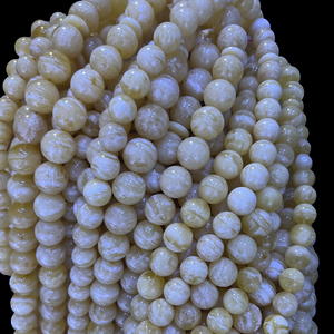 Gioielli in ambra naturale ambra russa di alta qualità pelle di tigre modello ambra bianca 12-17mm perline di preghiera musulmana Complete con Imam - Product Image 3