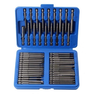 Extended <b>Screwdriver</b> Bit <b>Set</b> 50 Pcs <b>Phillips</b> Flathead Hex U Shape Interchangeable Bits For Diy Repair Tools - Product Image 4