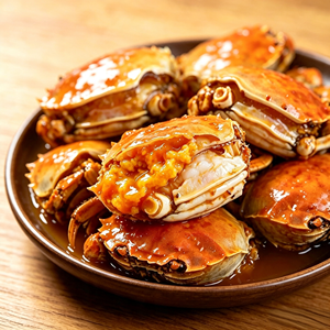 <span class=keywords><strong>Cangrejo</strong></span> de Pelo Congelado, <span class=keywords><strong>Cangrejo</strong></span> de Vino Amarillo <span class=keywords><strong>Chino</strong></span>, Listo para Comer, Patas Eliminadas, Huevas Completas, Pasta Rica, 350g, Suministro a Granel para Servicios de Alimentación - Product Image 6