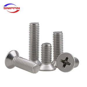 M2.5 M3 M4 <strong>M5</strong> M6 M8 A4-70 316 Stainless Steel DIN965 Phillips Cross Recessed Countersunk CSK Flat Head Screw Machine <strong>Bolt</strong> - Product Image 6