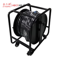 Bobine de câble réseau ABCCABLS 6 canaux Cat6 double blindage, Ethercon pour scène et événements en direct