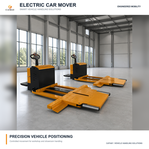 Offre Spéciale : Transpalette Électrique à Batterie CATHAYLIFT pour Voitures, Chariot Hydraulique pour Déplacement de Véhicules avec Certification CE - Product Image 1