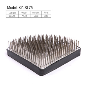 Support de composition florale en cuivre robuste de 50 mm rond, style japonais Ikebana Kenzan, avec logo personnalisé OEM <span class=keywords><strong>KZ</strong></span>-W46 - Product Image 4