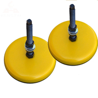 Support de nivellement anti-vibration réglable S78, supports amortisseurs en fonte pour machine-outil CNC