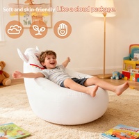 Canapé gonflable portable, chaise longue gonflable, tabouret gonflable pour enfants, canapé gonflable individuel pour le camping