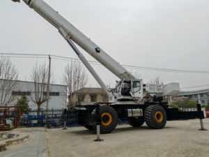 160 טון הרמת קיבולת כבד lifitng הידראולי נייד-שטח מחוץ לכביש מנוף כביש עם אישור ce - Product Image 2