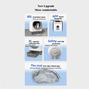 Caja de Arena Automática OEM ODM Sistema Breeze Caja Mágica Eliminadora de Olores Desodorización Dirigida 12 Sensores de Alta Precisión pp Arena - Product Image 3