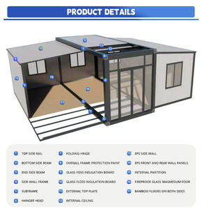 Maison Conteneur Modulaire Extensible avec Plafonds surélevés – Qualité Supérieure, Design Moderne pour Habitation Modulaire - Product Image 6