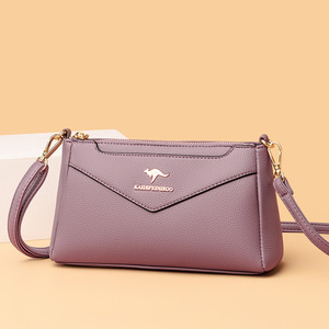 Fashion <b>Small</b> Crossbody Bag Large Capacity Shoulder Bag Soft PU Leather Women's Handbag Design Messenger Bag <b>Shopping</b> Lady Purse - Product Image 4