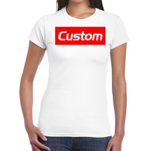 OWN Design <strong>for</strong> Two Side Logo/Picture Custom <strong>Tshirt</strong> <strong>Women</strong> and Men DIY Cotton T Shirt Short Sleeve Casual T-shirt 22 Colors - Product Image 4