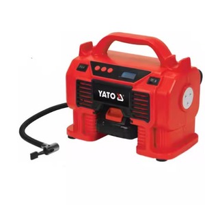 Compresor de Aire para Auto Yato de 18V con Pantalla Digital, Inflador de Neumáticos de Doble Propósito para Uso Automotriz - Product Image 1