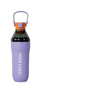 Bouteille d'eau isotherme en acier inoxydable de 20 oz avec logo personnalisé Houroffer, thermos à café, tasse de voyage pour cadeau, extérieur, voiture - Product Image 6
