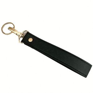 Porte-clés de voiture en cuir PU personnalisé avec logo d'usine, cordon anti-perte DIY, accessoires, cadeau, pendentif - Product Image 6