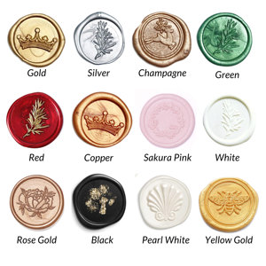 Servicio de Diseño Gratuito, Pegatinas de <span class=keywords><strong>Sello</strong></span> de Cera con Logotipo 3D Duraderas, 500 Unidades, Etiquetas Personalizadas para Boda con <span class=keywords><strong>Iniciales</strong></span>, Etiquetas para Embalaje Artesanal, Sobres y Tarjetas - Product Image 3