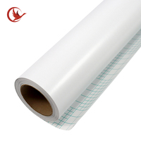 Rouleau de film plastique épais 110m en PVC souple transparent effet cuir brillant, laminé à froid, pour photos, publicités et affiches
