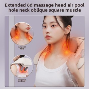 Masseur chauffant pour le cou et les épaules, moteur à balais, deux niveaux de température, soulage la fatigue cervicale et musculaire - Product Image 2