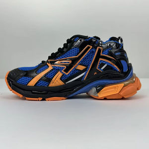 Zapatillas Deportivas de Lujo para Hombre, Modelo Runner <span class=keywords><strong>7</strong></span> <span class=keywords><strong>7</strong></span>.5 Track 3.0, Diseño <span class=keywords><strong>Retro</strong></span> Casual para Correr y Caminar, con Caja - Product Image 5