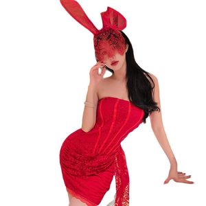 Vestido <span class=keywords><strong>de</strong></span> <span class=keywords><strong>lencería</strong></span> sexy al por mayor con escote corazón, minifalda ajustada, ropa interior erótica para mujer, vestido corsé con varillas y ajuste ceñido. - Product Image 3
