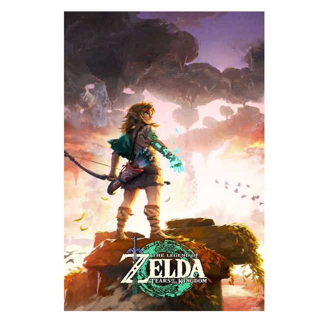 New Designs Game Zelda Anime 3D Lenticular Poster Wall Decor 3D Print Motion Picture Anime Poster