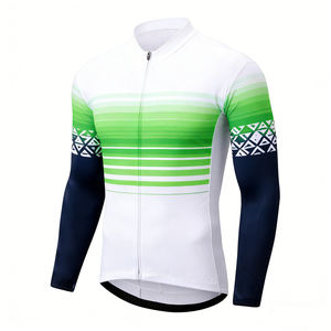 Jersey de Ciclismo Personalizado con Logotipo, Ligero, Transpirable, de Secado Rápido, Profesional, de Manga Larga, para Equipo de Ciclismo - Product Image 3