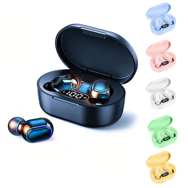Wholesale E7S TWS Headphones Wireless On-Ear for 5.0 Noise-Cancelling Sports Headphones Microphone IPX-4 Dynamic