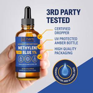 Suplemento Dietético de Azul de Metilo en Gotas para la Salud Cerebral, Marca Privada OEM, Precio de Fábrica, 10 ml, Suplemento My-Blue para Humanos - Product Image 3