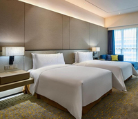 Komplettes Modernes Hotelzimmer-Möbelset 5-Sterne Schlafzimmer-Set Super-King-Size Moderne Hotel-Schlafzimmermöbel