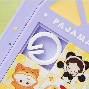 100% Original POPMART lindo Animal iPhone caso PVC vinilo <span class=keywords><strong>Frozen</strong></span> fiesta serie Slider cueva pijamas caja ciega caso misterioso - Product Image 3