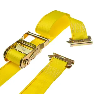 Vente en gros 2 pouces polyester robuste fermé E piste sangles à <span class=keywords><strong>cliquet</strong></span> arrimage de la cargaison <span class=keywords><strong>rail</strong></span> barre de charge poutre de terrasse - Product Image 4