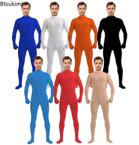 Traje de cuerpo entero ajustado de poliéster para adultos al por mayor, disfraz de Halloween, unitardo de baile para <span class=keywords><strong>mujer</strong></span> y hombre, ropa de fiesta - Product Image 1