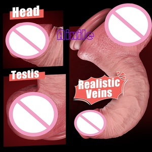 Dildo réaliste en silicone avec ventouse pour stimulation du point G et anale, masturbateur unisexe, jouet sexuel, pénis pour hommes gays, lesbiennes et couples - Product Image 5