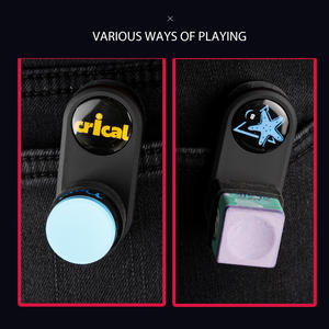 Support magnétique pour <span class=keywords><strong>craie</strong></span> CRICAL en <span class=keywords><strong>gel</strong></span> de silice PU, ensemble d'accessoires de billard/carambole/pool/snooker, boîte pour 1/2 queue, taille M, usage universel - Product Image 6