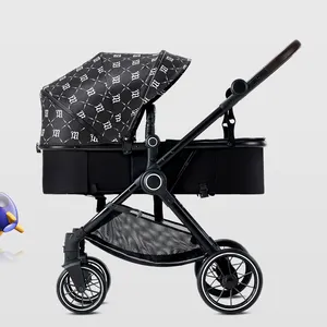 Sang Trọng Xe Đẩy Em Bé 3 Trong 1 Trẻ Sơ Sinh Du Lịch Hệ Thống Với Có Thể Gập Lại Bassinet Xe Đẩy Xe Đẩy Cho Trẻ Sơ Sinh Và Trẻ Mới Biết Đi