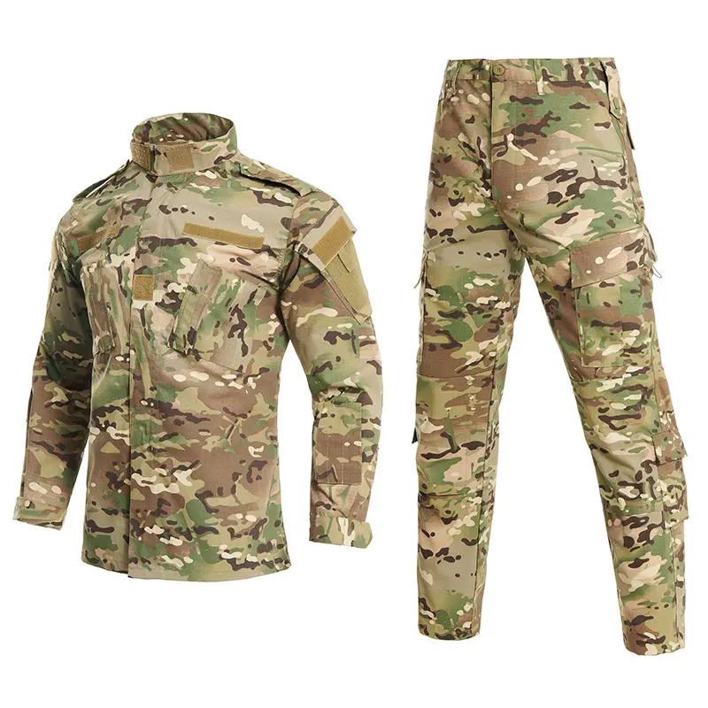 Uniformes de combate ACU Multicam para combate/tático//batalha/guarda de segurança/uniforme de treinamento camuflagem