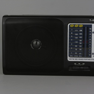Radio Portátil de Alta Sensibilidad Fabricada en Fábrica, Radio Portátil Multibanda AM FM Panda, Radio Retro Vintage - Product Image 2