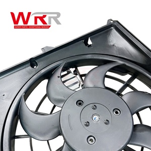 ชุดพัดลมระบายความร้อนหม้อน้ำสำหรับ BMW E46 320i 325i 330i เครื่องยนต์อัตโนมัติ ทนทาน พร้อมฝาครอบมอเตอร์ - Product Image 6