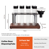 Conteneurs de stockage hermétiques en acier inoxydable avec valve unidirectionnelle magnétique de qualité alimentaire pour café en grains et aliments secs