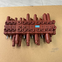 Válvula Principal Hidráulica U15 U17 U20 U25 U30 KX41-3V RA228-61137 RA228-61134 RA228-6113 adecuada para Válvula de Control de Excavadora