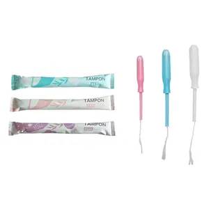 Organic Comfortable Regular Super Disposable Tampon Cotton Hygiene Tampons For Women