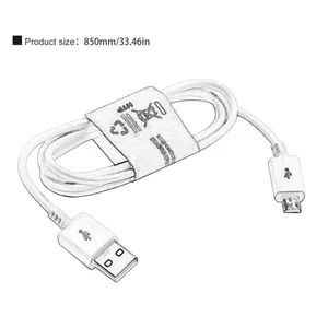 Câble Micro USB pas cher, <span class=keywords><strong>chargeur</strong></span> Android, câble USB, câble de synchronisation de données pour <span class=keywords><strong>Samsung</strong></span> <span class=keywords><strong>Galaxy</strong></span> S4 <span class=keywords><strong>S5</strong></span> S6 S7 Note 4 - Product Image 6