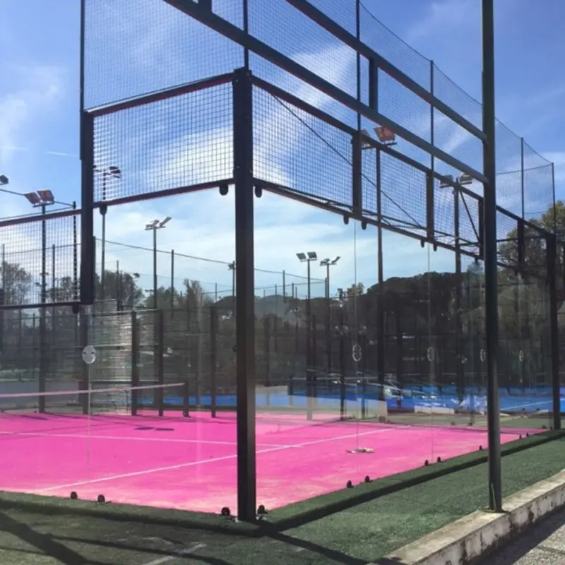 ป้องกันการลื่นไถลและการเล่นที่ดีกว่าขายส่งพาโนรามาพายศาลจีน Padel ศาลผู้จัดจำหน่าย