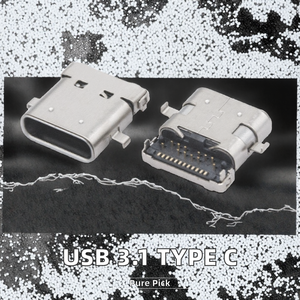 Conector USB 3.1 Tipo C Hembra en Ángulo Recto DIP de Alta Calidad, Modelo DSC-0131, Marca Ariba Technology - Product Image 2