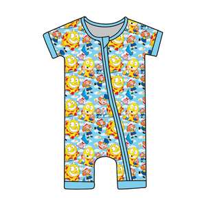 <span class=keywords><strong>Rugrats</strong></span> Filles Manches Courtes Bébé Zippy Pyjamas pour Printemps Offre Spéciale Motif Animal Fermeture Éclair - Product Image 6