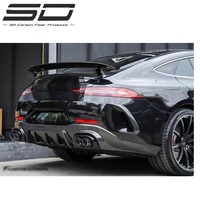 Coque de protection pour mercedes Benz Amg Gt63, pare-chocs en Fiber de carbone sec, Style B
